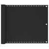 Image de Balkonscherm 75x500 cm HDPE antracietkleurig310838