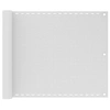 Image de Balkonscherm 75x300 cm HDPE wit310860