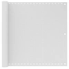 Image de Balkonscherm 90x300 cm HDPE wit310864