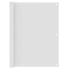 Image de Ecran de balcon Blanc 120x500 cm PEHD