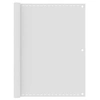 Image de Balkonscherm 120x600 cm HDPE wit310871