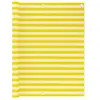 Image de Balkonscherm 120x500 cm HDPE geel en wit310882