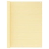 Image de Balkonscherm 120x500 cm HDPE beige310918