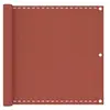 Image de Balkonscherm 90x300 cm HDPE terracottakleurig310948