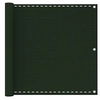 Image de Balkonscherm 90x300 cm HDPE donkergroen310972