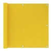 Image de Balkonscherm 90x300 cm HDPE geel310996