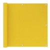 Image de Ecran de balcon Jaune 90x500 cm PEHD
