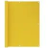 Image de Balkonscherm 120x400 cm HDPE geel311001