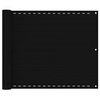 Image de Ecran de balcon Noir 75x400 cm PEHD 311029