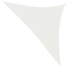 Image de Voile d'ombrage 160 g/m² Blanc 5x5x6 m PEHD