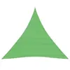 Image de Voile d'ombrage 160 g-m² Vert clair 4,5x4,5x4,5 m PEHD