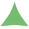 Image de Voile d'ombrage 160 g-m² Vert clair 5x6x6 m PEHD