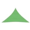 Image de Voile d'ombrage 160 g-m² Vert clair 5x5x6 m PEHD