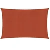 Image de Voile d'ombrage 160 g-m² Terre cuite 3x4,5 m PEHD