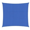 Image de Voile d'ombrage 160 g-m² Bleu 2,5x2,5 m PEHD