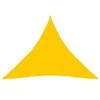 Image de Voile d'ombrage 160 g/m² Jaune 3,6x3,6x3,6 m PEHD
