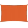 Image de Voile d'ombrage 160 g-m² Orange 2x3,5 m PEHD