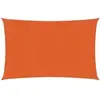 Image de Voile d'ombrage rectangulaire - Orange - 2,5x4 m - 160 g/m² - PEHD