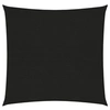 Image de Voile d'ombrage 160 g-m² Noir 4x4 m PEHD