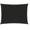 Image de Voile d'ombrage - - 3x4 m - PEHD 160 g/m² - Noir - Résistant aux UV et à la moisissure