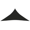 Image de Voile d'ombrage 160 g/m² Noir 5x6x6 m PEHD