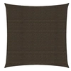 Image de Voile d'ombrage 160 g/m² Marron 5x5 m PEHD