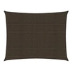 Image de Voile d'ombrage 160 g-m² Marron 2,5x4,5 m PEHD