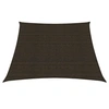 Image de Voile d'ombrage 160 g-m² Marron 3-4x2 m PEHD
