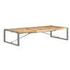 Image de Table basse 180x90x40 cm Bois de manguier brut