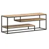 Image de Meuble TV 130x30x45 cm Bois de manguier brut321623
