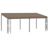 Image de Wandprieel 6x3 m stof taupe312262