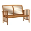 Image de Banc de jardin 119 cm bois d acacia solide