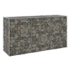 Image de Mur en gabion avec couvercles Acier galvanisé 200x60x100 cm