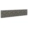 Image de Mur en gabion avec couvercles Acier galvanisé 300x30x100 cm