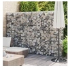Image de Schanskorfmuur met deksels 300x30x200 cm gegalvaniseerd staal 147823
