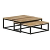 Image de Tables gigognes 2 pcs Bois solide de manguier320389