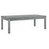 Image de Table basse 100x50x33 cm Gris Bois d acacia solide