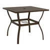 Image de Table de jardin Marron 81,5x81,5x72 cm Acier 312279