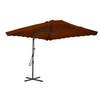 Image de Parasol met stalen paal 250x250x230 cm terracottakleurig312515