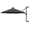 Image de Wandparasol met LED's 300 cm antracietkleurig312524