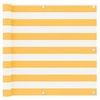 Image de Balkonscherm 90x300 cm oxford stof wit en geel134904