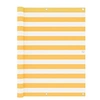 Image de Balkonscherm 120x400 cm oxford stof wit en geel134909