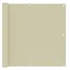Image de Balkonscherm 90x300 cm oxford stof cràme134952