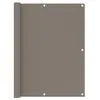 Image de Balkonscherm 120x400 cm oxford stof taupe134993