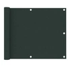 Image de Balkonscherm 75x300 cm oxford stof donkergroen134996