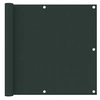 Image de Balkonscherm 90x600 cm oxford stof donkergroen135003