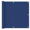 Image de Ecran de balcon Bleu 90x400 cm Tissu Oxford