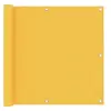 Image de Ecran de balcon Jaune 90x600 cm Tissu Oxford
