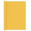 Image de Balkonscherm 120x400 cm oxford stof geel135029