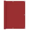 Image de Balkonscherm 120x400 cm oxford stof rood135041